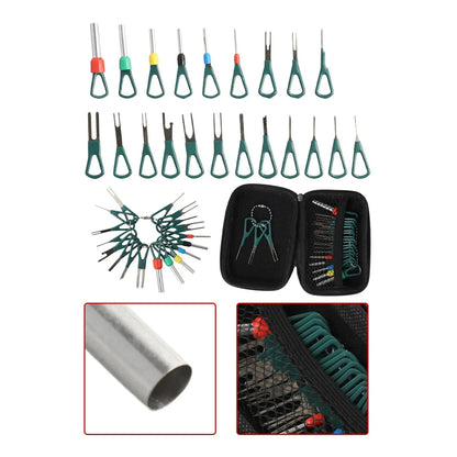 Effortless Wire Connector Pin Release 21PCS Terminal Extraction Tool