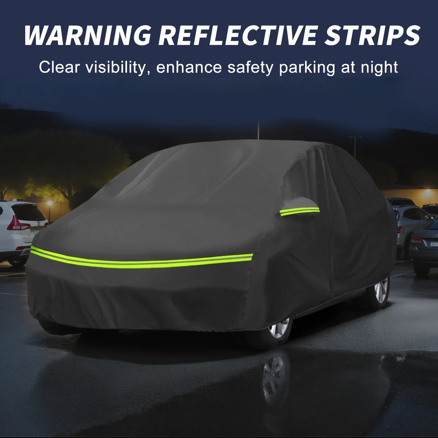 Waterproof Car Cover for Hyundai i20 II/III 2014-2021 with Zipper