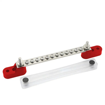 100A Bus Bar Covers for Car Ground Distribution Block Red & Black