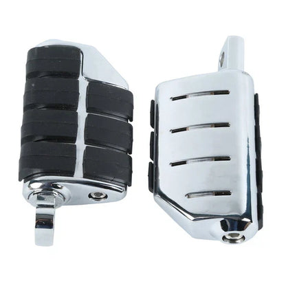 Anti Vibration Lion Paw Foot Rest Pegs for Harley Softail Dyna Touring Chrome