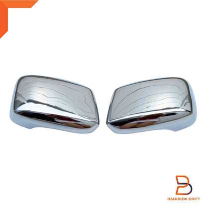 Chrome Side Wing Mirror Covers for Nissan Navara NP300 D23 (2015-2023)