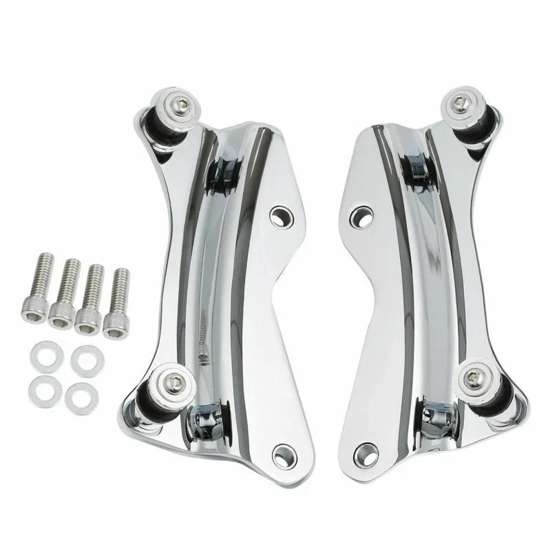 Sissy Bar Backrest Stealth Rack Dock Hardware for Harley Touring (2014-2024)