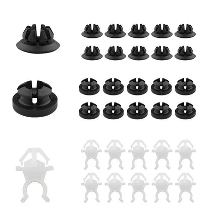30 Pcs Hood Support Clips for Honda Accord, Odyssey, Prelude (2003-2007)