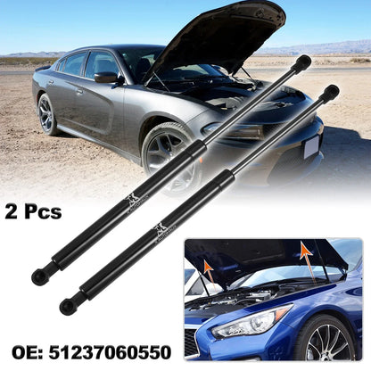 Front Hood Gas Lift Supports for BMW 3 Series E90/E91/E92 (2005-2011)