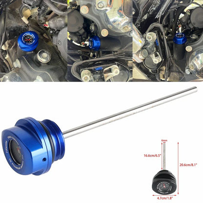 Blue Oil Temperature Dipstick for Harley Road Glide FLTRX FLTRXS (2017-2023)
