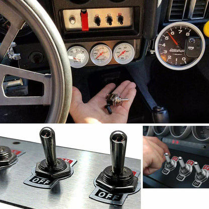 Rocker Switch Toggle Garden Outdoor Weatherproof Metal+Plastic for Equipment