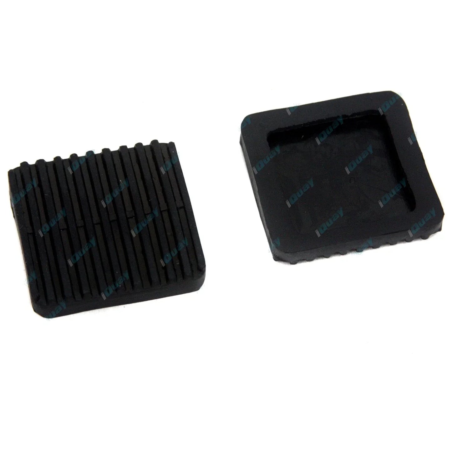 Pair of Brake + Clutch Pedal Rubbers for Toyota Coaster Bus BB40R 1993-1999