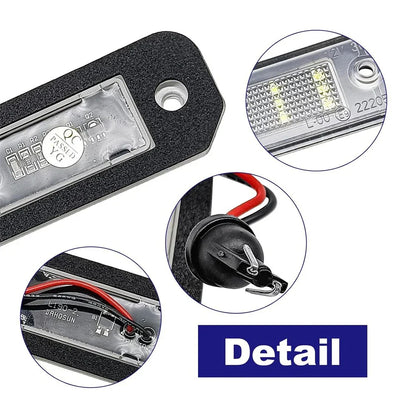 Rear License Plate Lamp for Honda Civic (1992-2000)