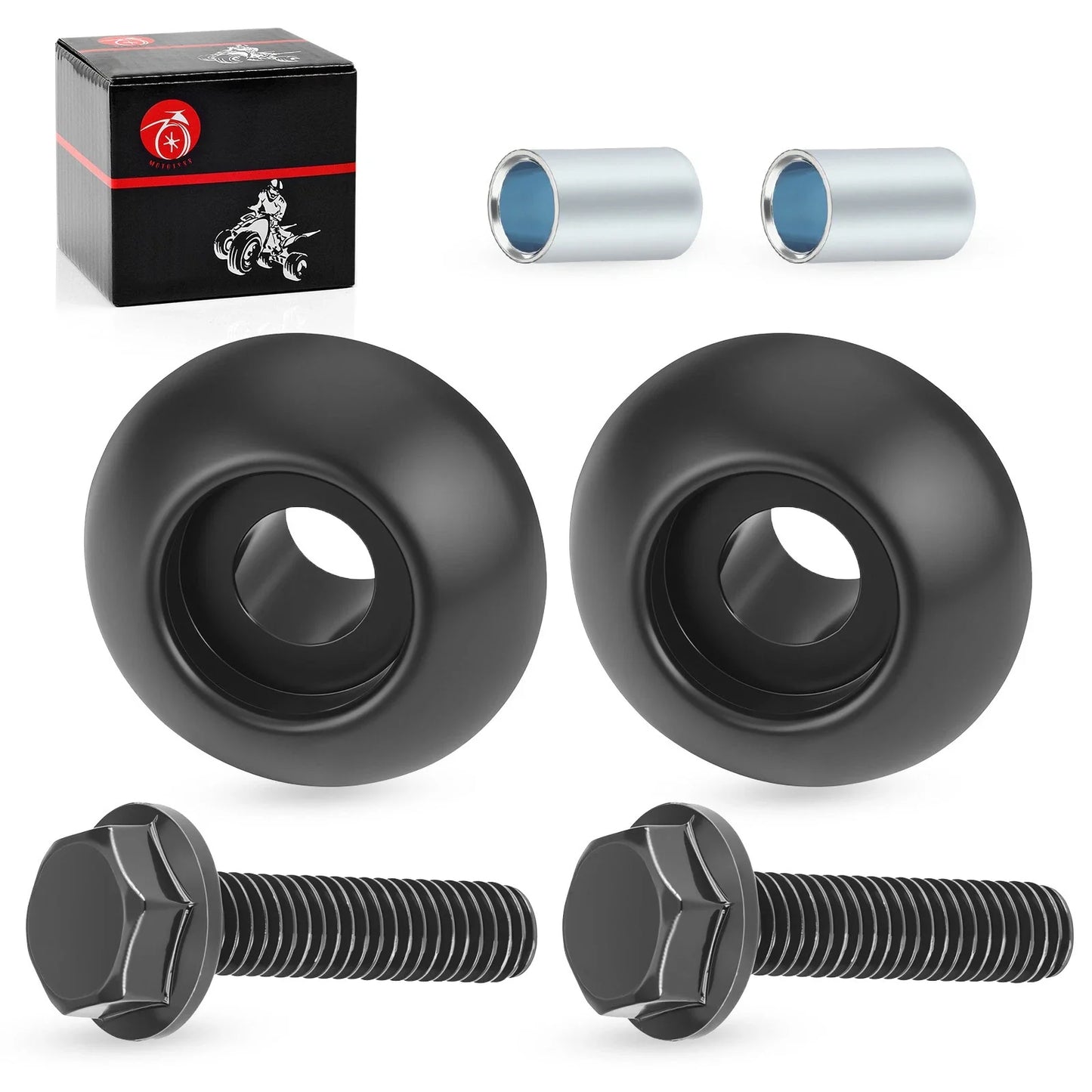 Handle Bar End Guard w/ Screw for Honda FourTrax Sportrax (1985–2006)