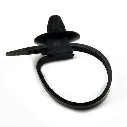 50pcs Nylon Car Cable Tidy Organizer Clips Holder Hose Wire Tie Fixing Strap for Car