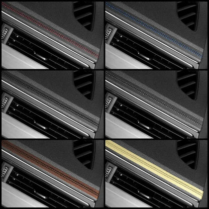 PU Leather Car Molding Trim Strip Door DIY Flexible Interior Sticker for Cars