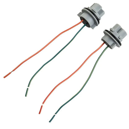 Light Bulb Socket / Pair / Turn Signal Light Pigtail Wire