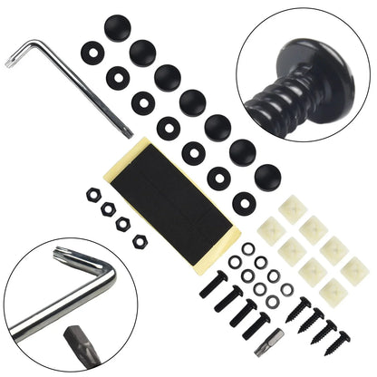 License Plate Screws Plastic+Stainless Steel for Cars