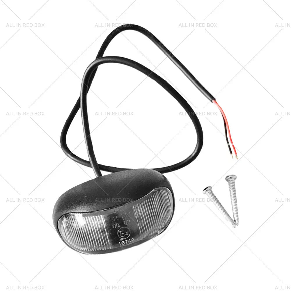 8pcs 2 LED Clearance Lights Side Marker Lamps for Trailer Truck 12V 24V