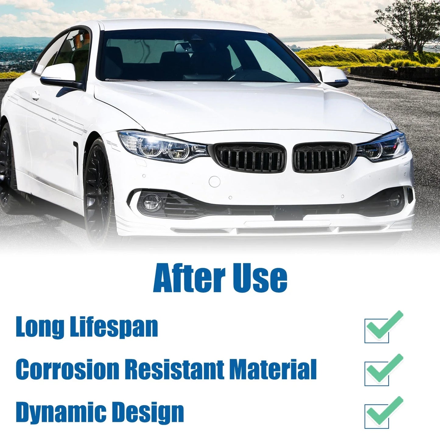 Front Hood Bumper Grille Grill for BMW 428i xDrive 430i xDrive 440i