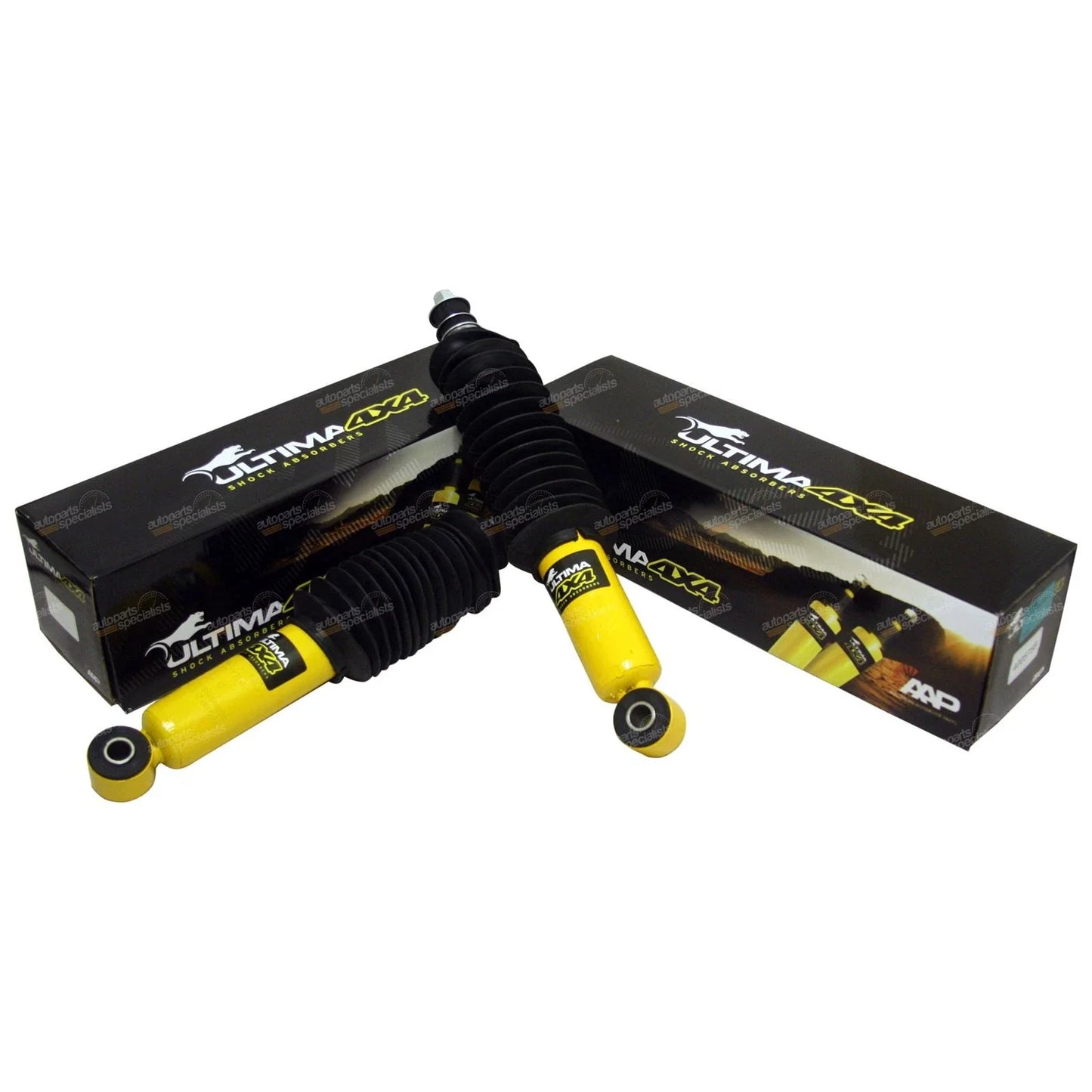 2 x Front/Rear Shock Absorbers + Steering Damper for Hilux RN106 RN110