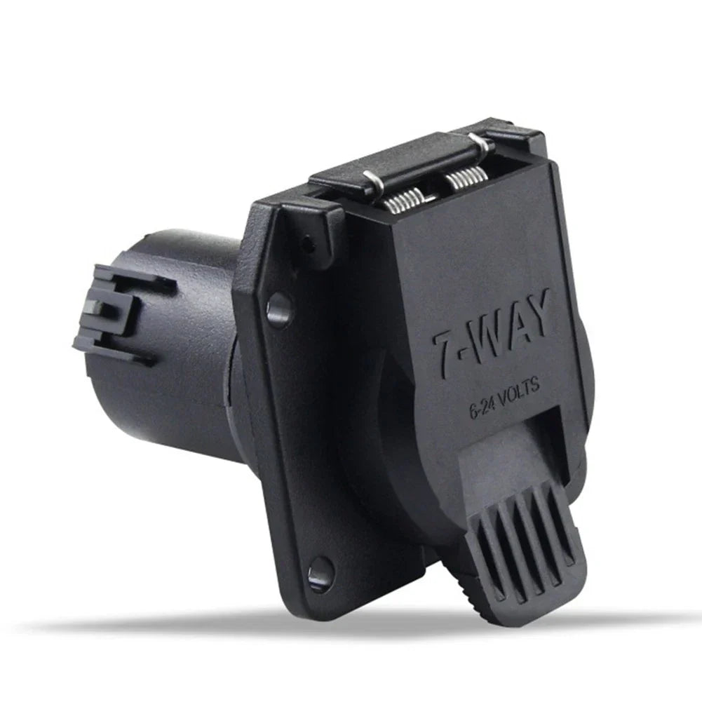 Trailer Socket Adapter / 6-24V / 7 Pin Power Socket Connector for Vehicles
