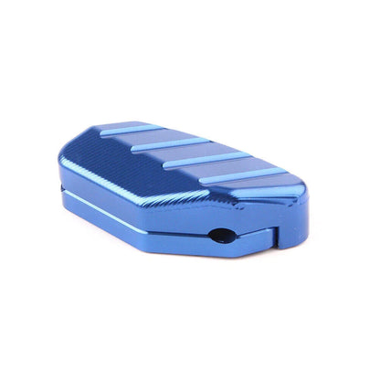 Blue Kickstand Side Stand Enlarger Pad for Yamaha XMAX 300 125 250 (2017-2018)