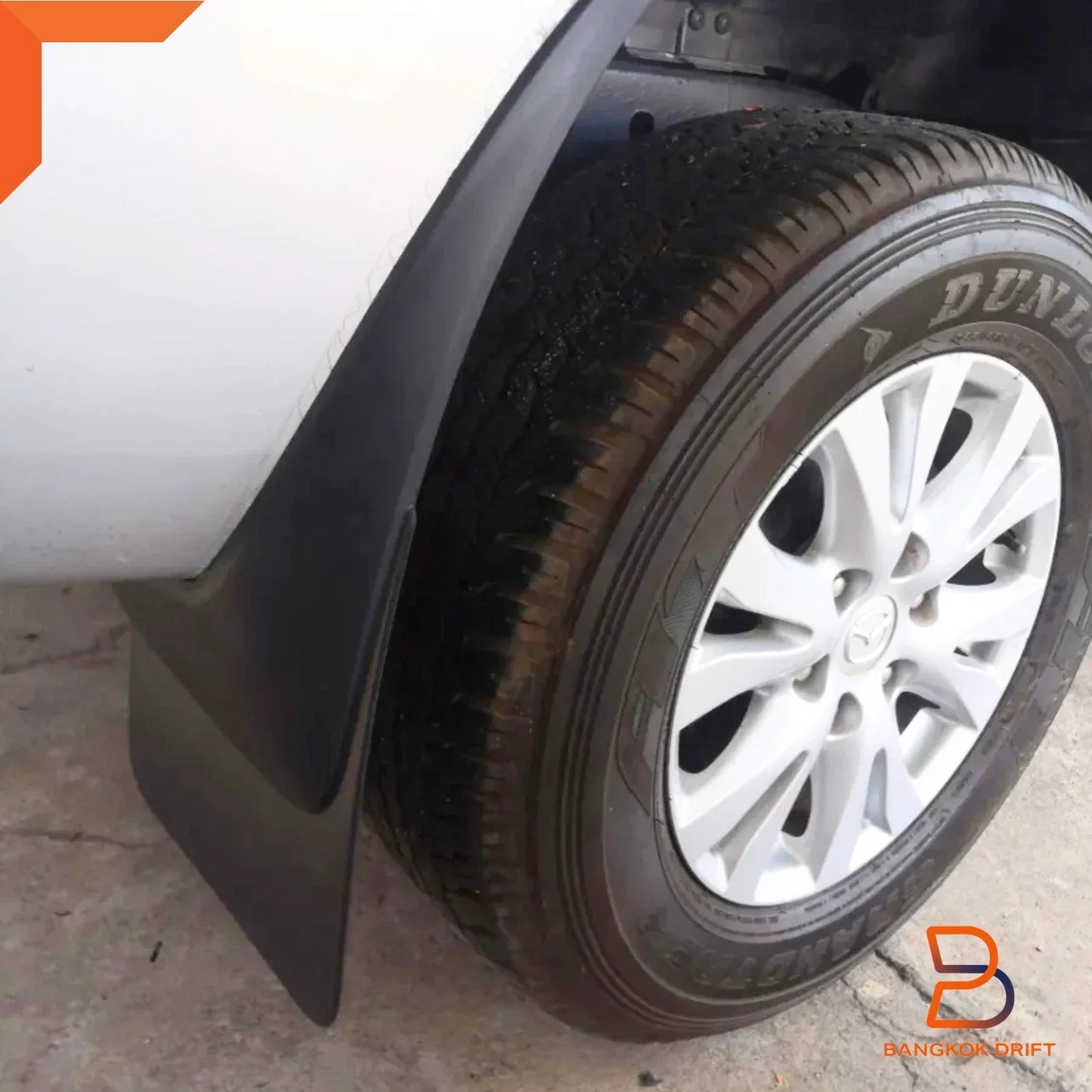 Genuine Rear Mud Flap Splash Guards for Mazda BT-50 (2012-2020)