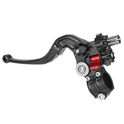 Left Black 7/8" 22mm Foldable Pivot Clutch Perch Lever for Dirt Bike ATV
