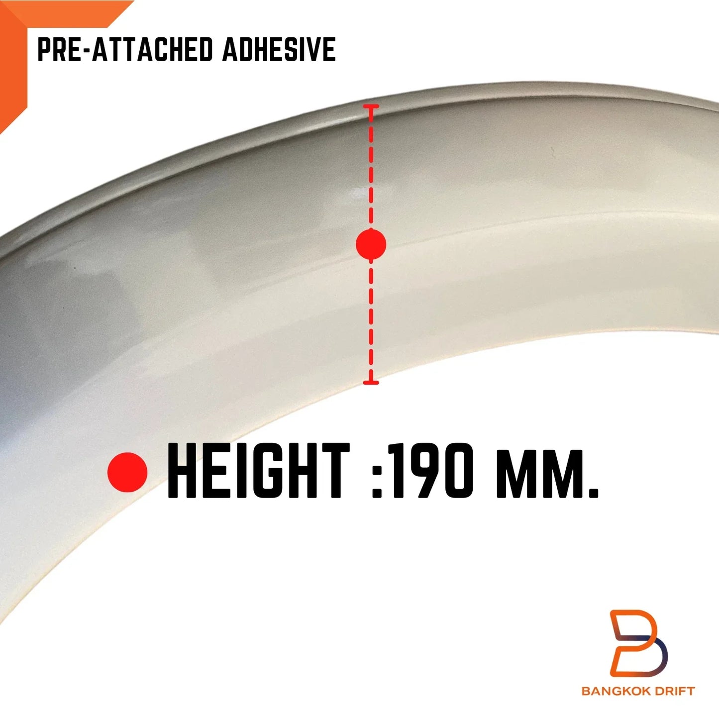 K23 Brilliant Grey Fender Flare Arch for Navara NP300 D23 ST ST-X (15-19)