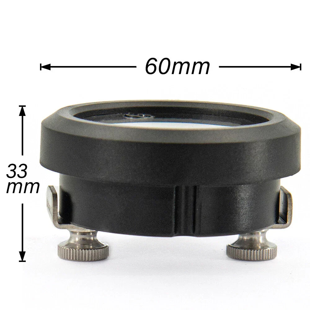 5in1 52mm Air Pressure Gauge PSI for Car Display with Sensor - Red LED