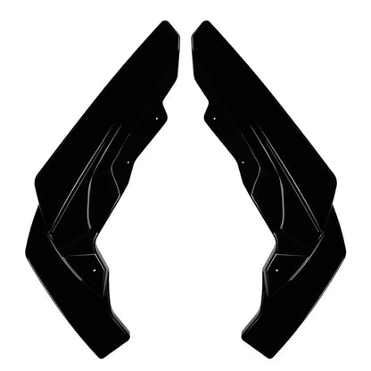 Glossy Black Rear Bumper Side Spoiler Lip for BMW 2 Series M2 (2023-2024)