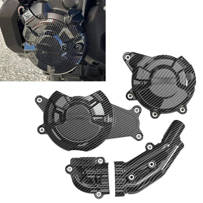 Carbon Fiber Look Engine Cover for Yamaha MT-07 XSR700 FZ-07 MT07 Tracer (14-24)