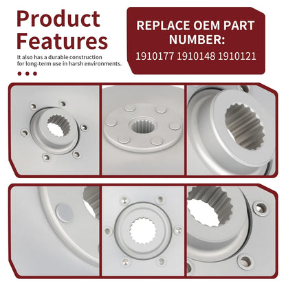Rear Brake Rotor Disc for Polaris Sport 400L / Scrambler 400 (1994–1998)