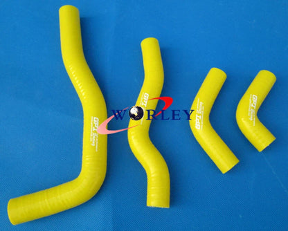 Silicone Radiator Hose Yellow for Honda CRF450X CRF450 2005-2016