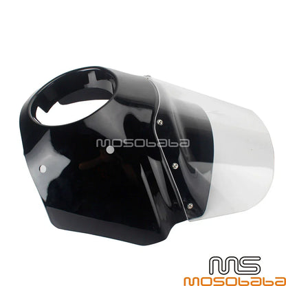 11" Windshield Headlight Fairing for Harley Dyna Street Bob FXDB, Fat Bob FXDF