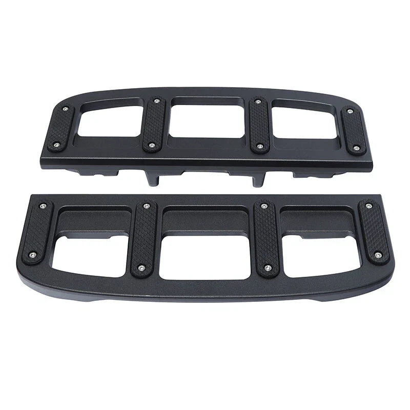 Matte Black Rider Driver Footboard for Harley Fat Boy Heritage Classic (18-24)