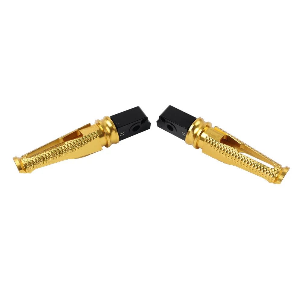 Gold Rear Foot Pegs for Aprilia GPR125 GPR150 APR150 CR150 (2010-2023)