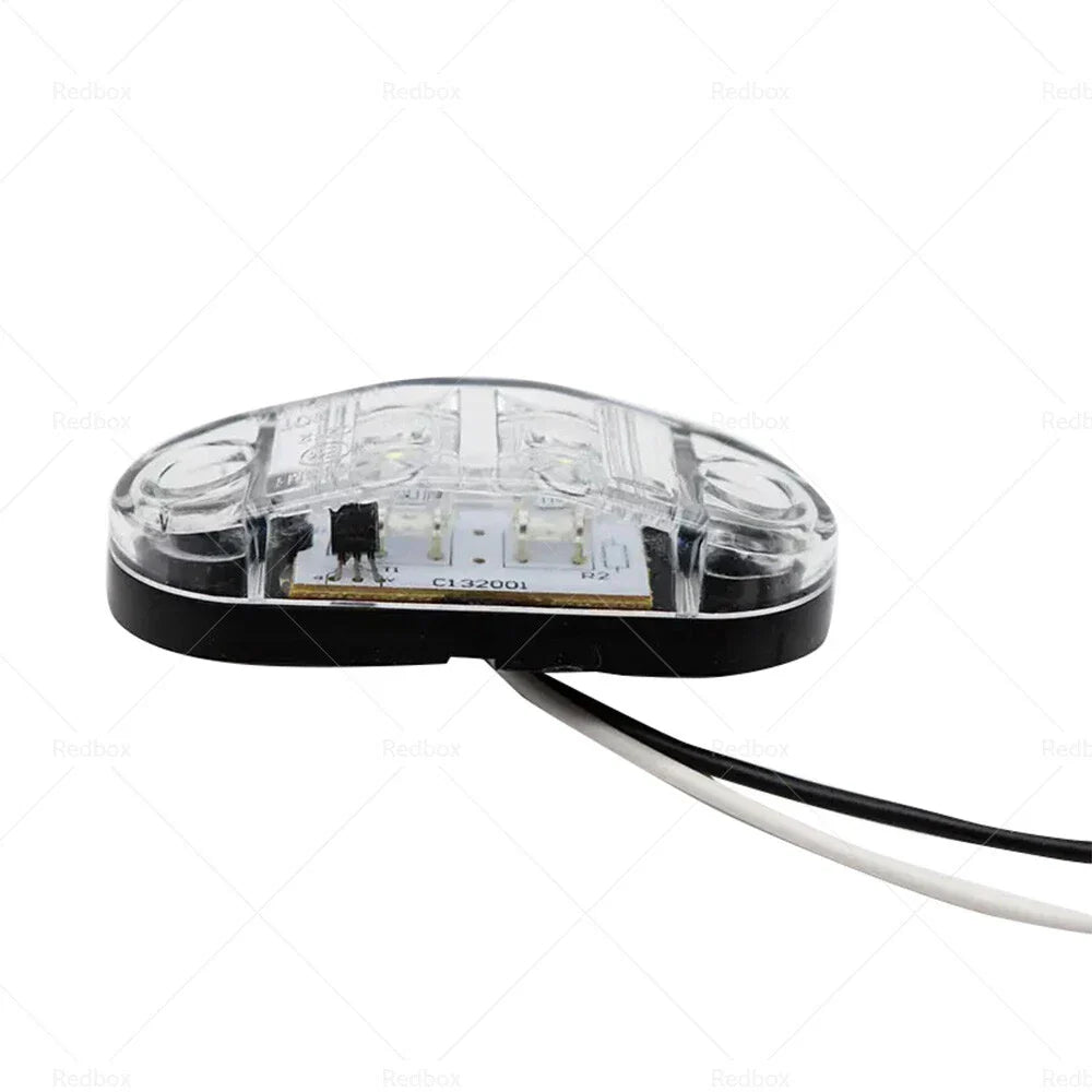 LED Side Marker Clearance Lights for Trailer Truck RV 12/24V