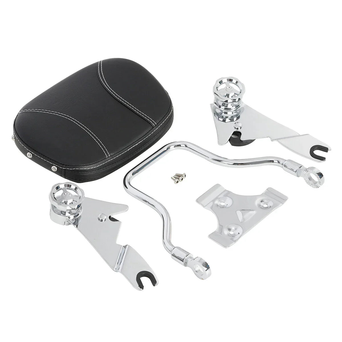 Adjustable Detachable Backrest Pad Sissy Bar for Harley Road King (2009 - 2024)