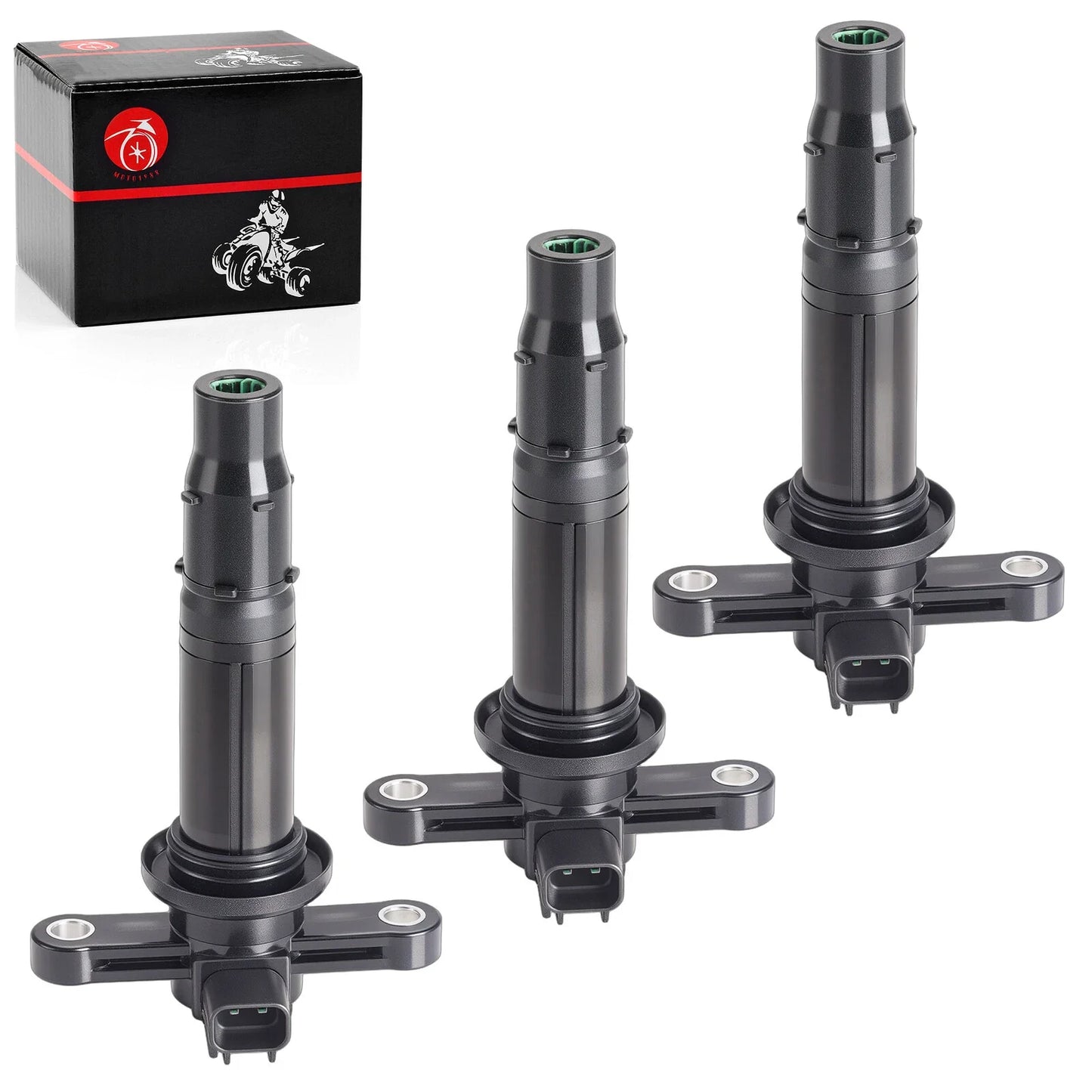 3-Pack Ignition Coils for Yamaha YXZ1000R YXZ 1000R EPS SE EPS (2016–2022)