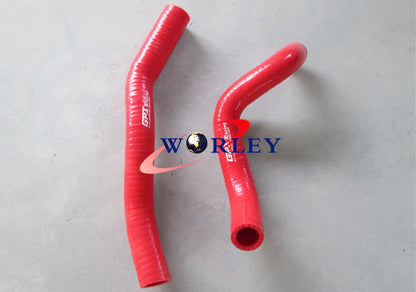 Silicone Radiator Hose for Kawasaki KFX450 KFX450R (2008-2014) RED
