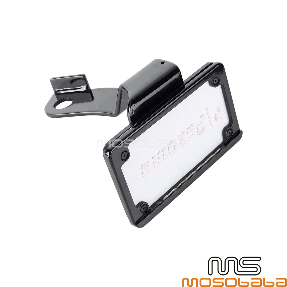Side Mount License Plate Bracket w/ LED Lights for Harley Nightster (2022-2023)
