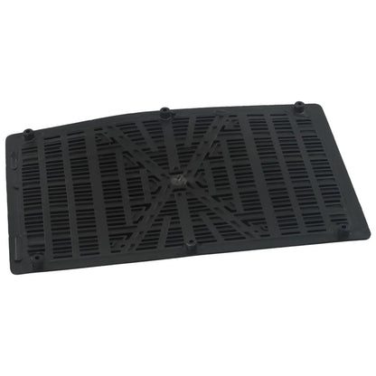 Floor Pad Heel Foot Mat Pedal Patch Cover Black PVC Waterproof for Car