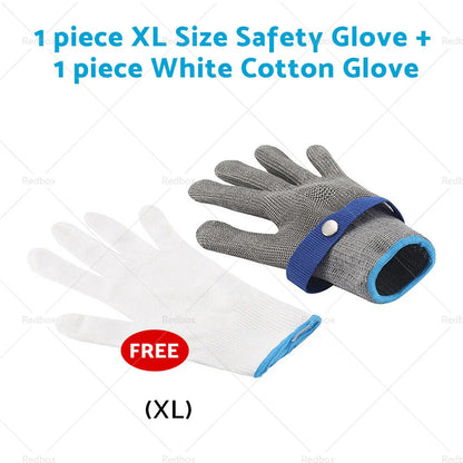Stainless Steel Cut Proof Stab Resistant Butcher Gloves for Various Models