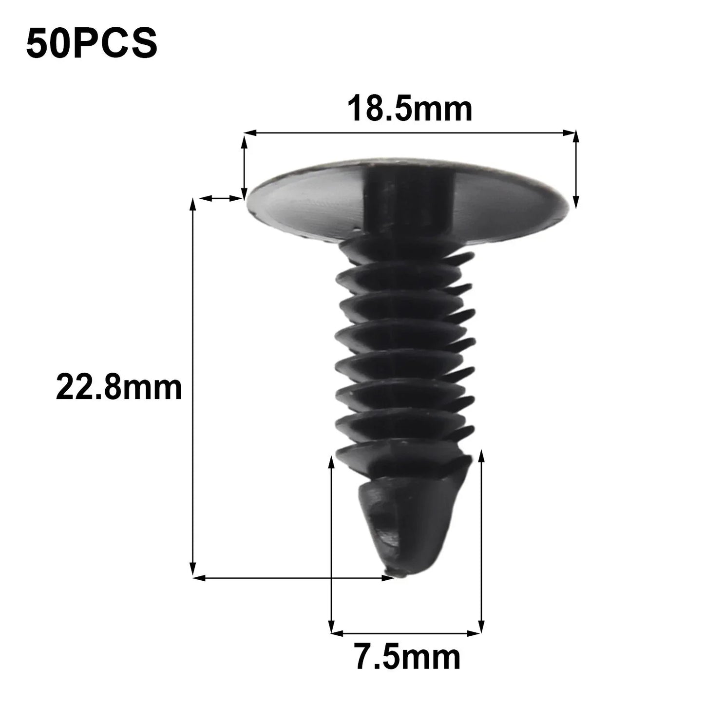 Rivet Fastener Clips 50pcs/set for Nissan