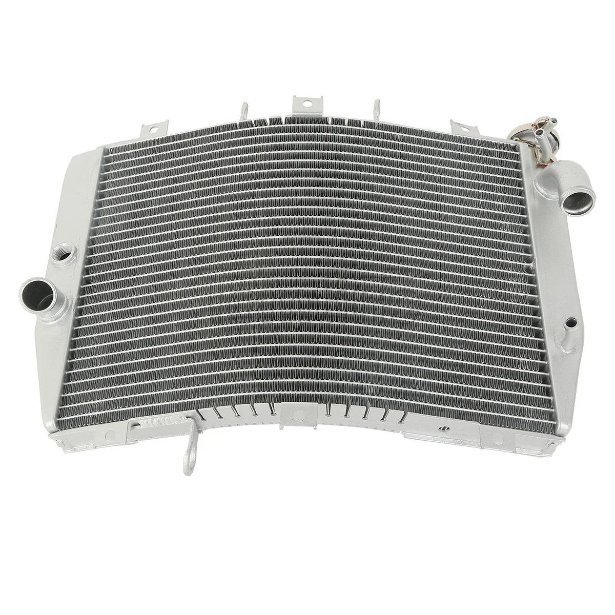 Silver Aluminum Radiator Cooler for Kawasaki ZZR600 ZX600J (2005-2008)