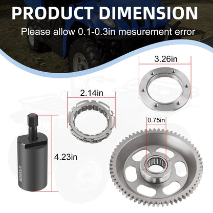 Flywheel Puller Starter Clutch for Suzuki LTZ400 Quadsport Z400 (2003–2006)