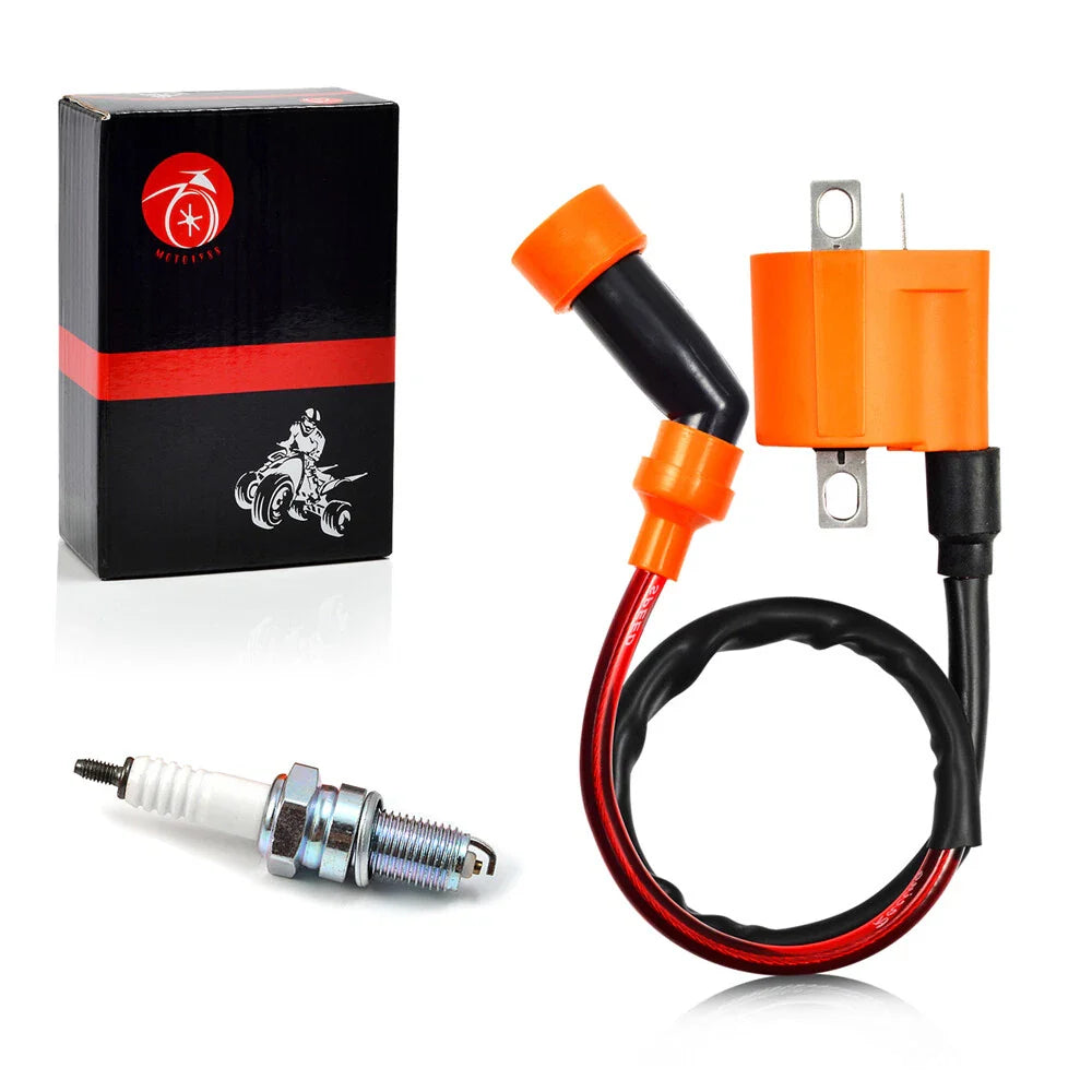 Ignition Coil spark plug for Yamaha YFM450 Kodiak (2003–2006)