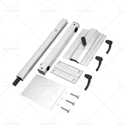 Aluminum Alloy Table Leg for RV Camper - Movable, Rotatable, Height Adjustable