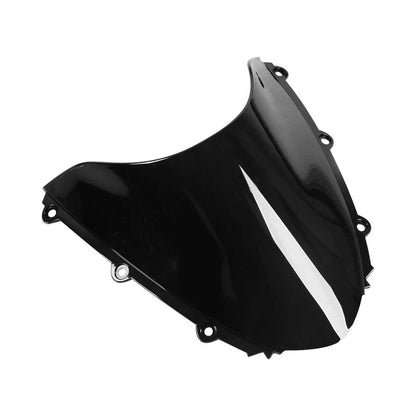 Black Dual Bubble Windshield for Honda CBR1000RR (2004-2007)