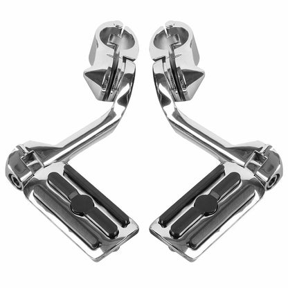 Engine Guard Crash Bar Footpegs for Harley Softail Fatboy (2000-2017)