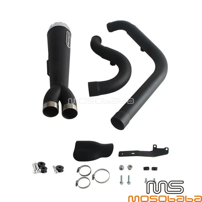 Full Exhaust System Pipe for Harley Softail Street Bob Fat Bob (2018-2023)