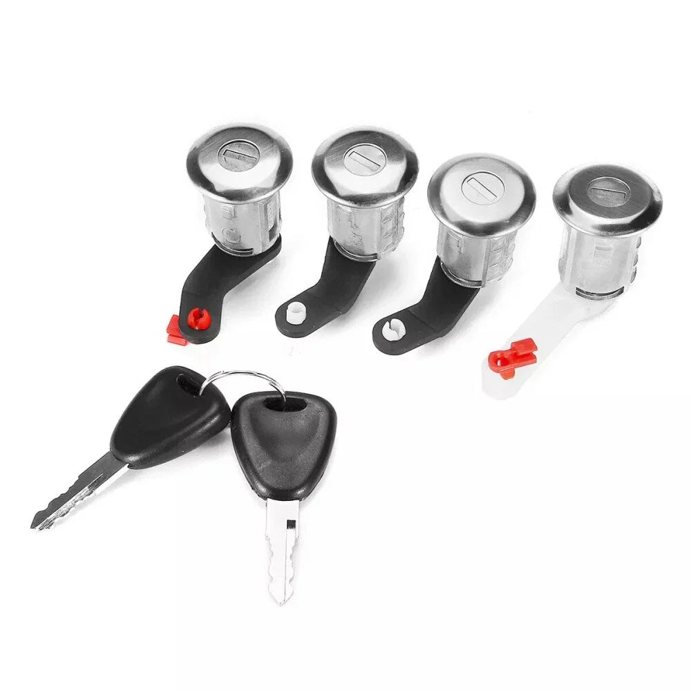 Door Lock Barrel Cylinders for Nissan Renault Master Mascott (2003-2010)