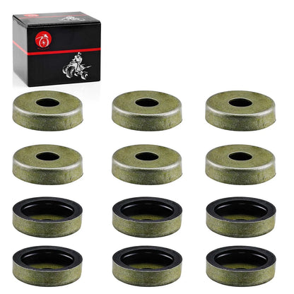 12x A Arm Dust Cover Seal Caps Kit for Yamaha YFZ450 YFZ 450 (2004–2013)